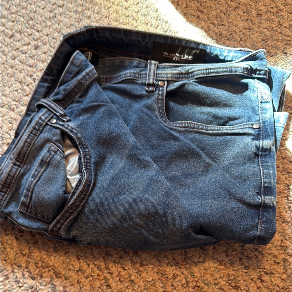 Men's Slim Fit Blue Jeans
